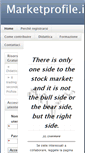 Mobile Screenshot of marketprofile.it